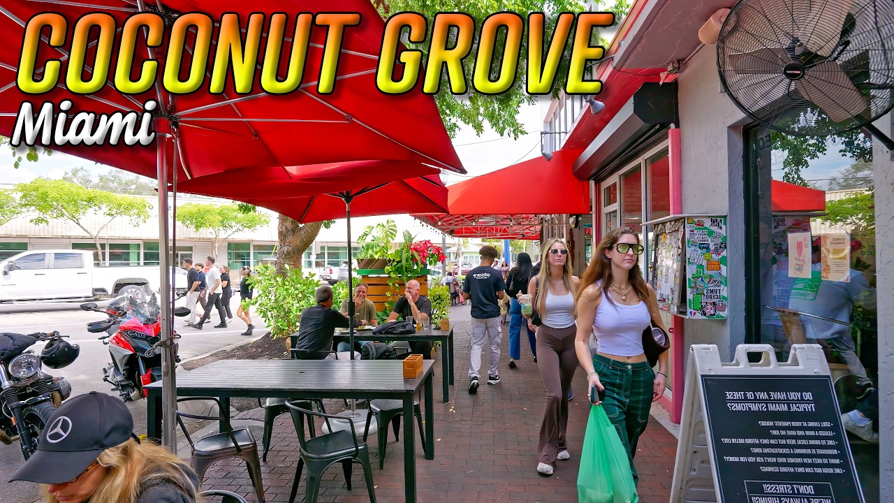 Coconut Grove Miami Walking Tour