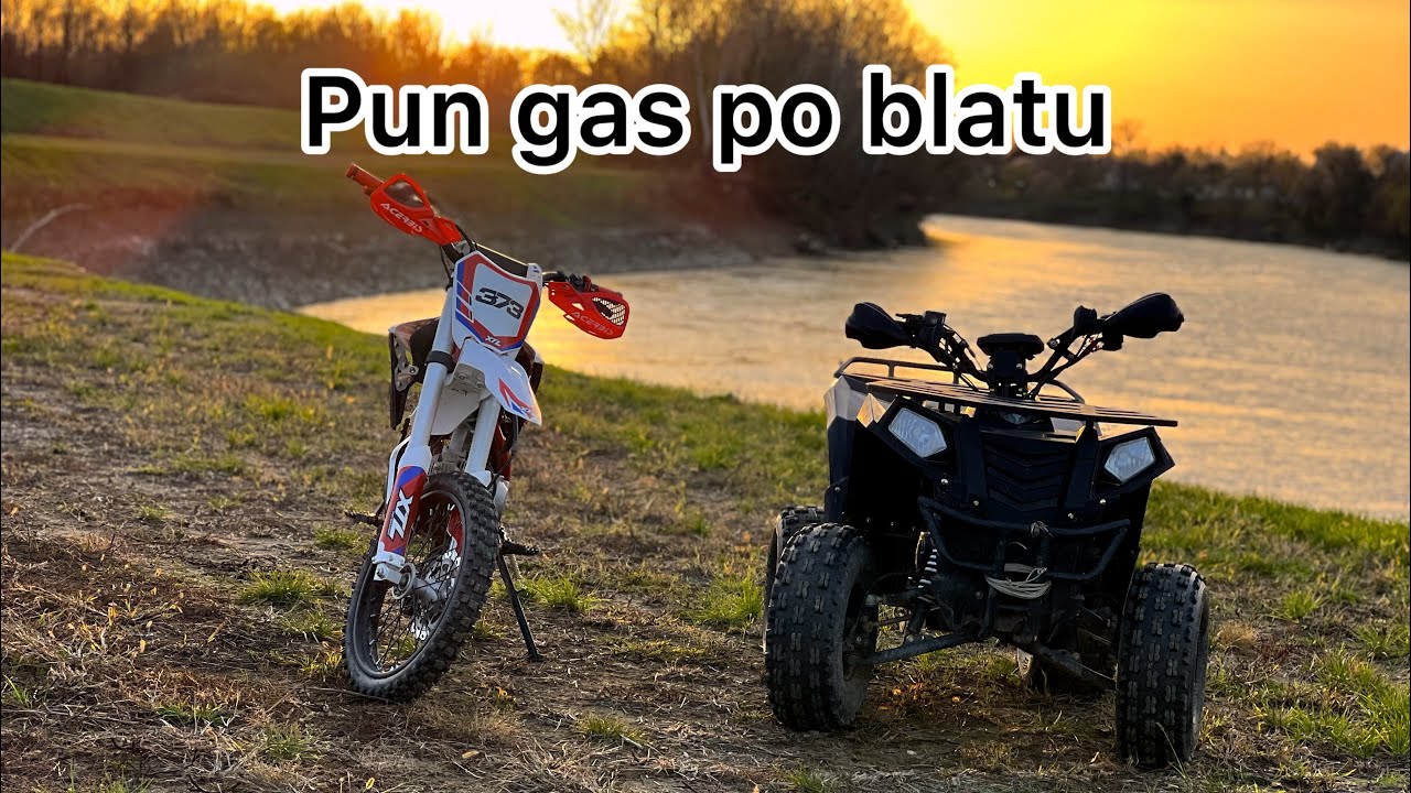 Vožnja sa bratom (quad i moto vlog)