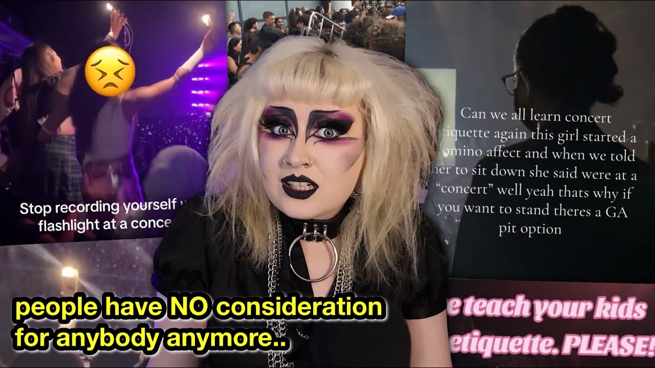 У людей в TikTok нет концертного этикета, и это стыдно