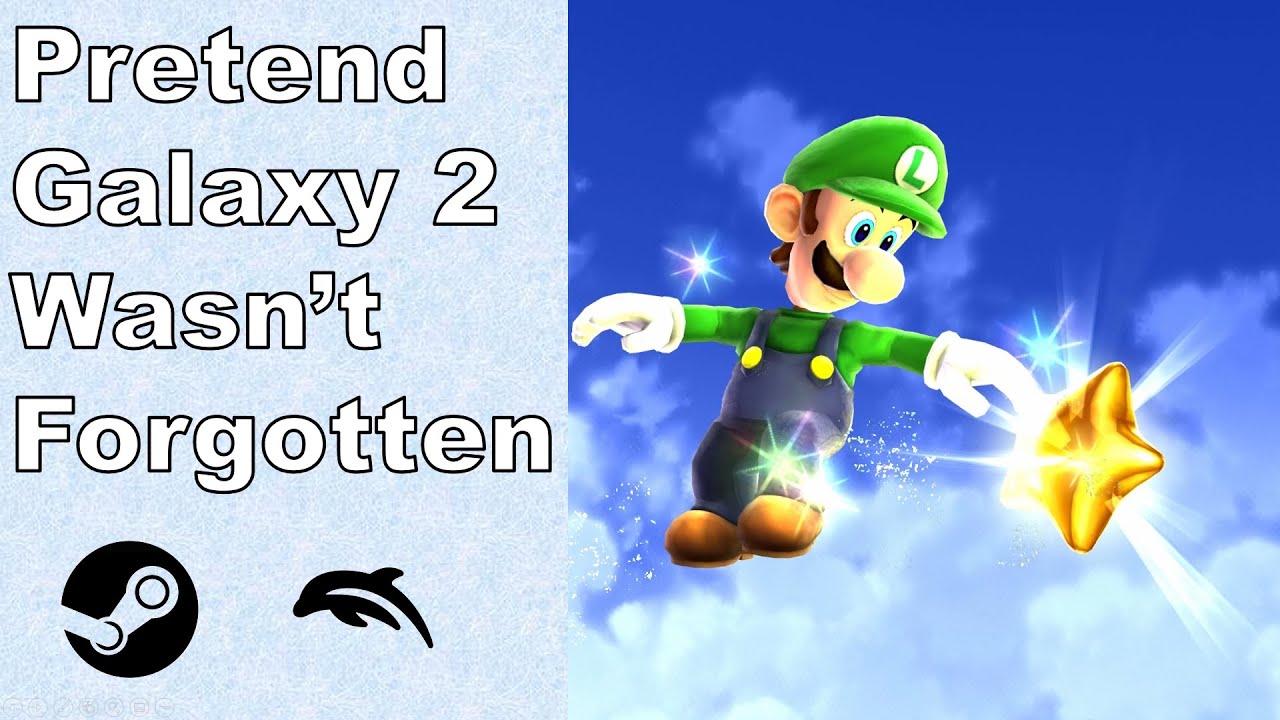 Super Mario Galaxy 2 with 3D All-Stars Controls