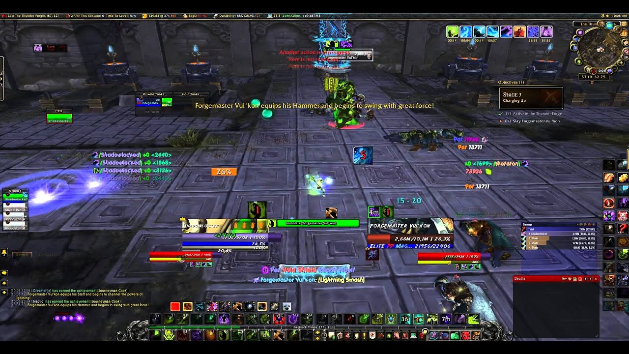 Legendary Scenario - Thunder Forge complete. Bugged at end