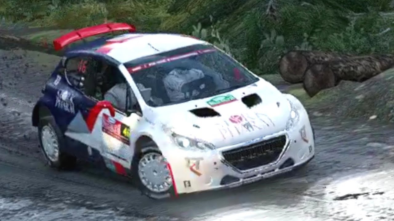 Peugeot 208 T16 at Hafren ( WRC 7 FiA World Rally Championship gameplay & replay )
