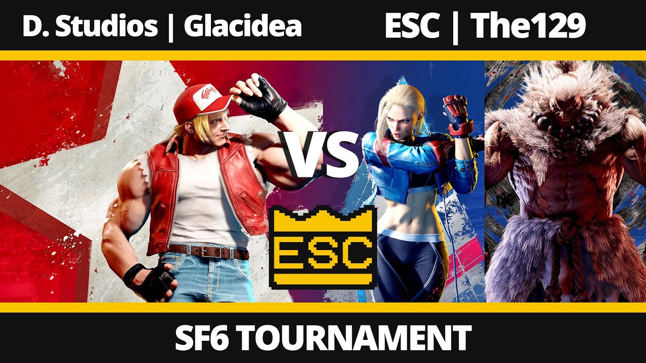 ESC 79 - Round 7 - D. Studios | Glacidea Vs. ESC | The129 - Street Fighter 6 Tournament