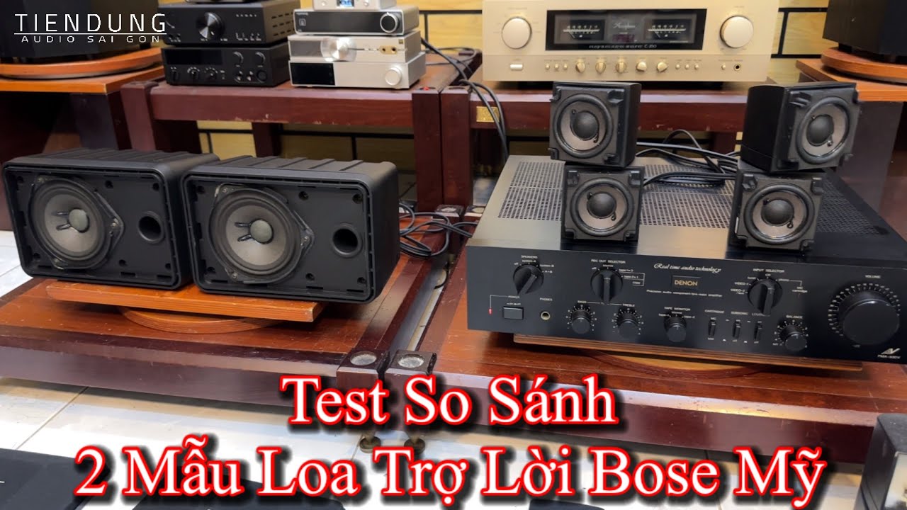 Test So Sánh 2 Mẫu Loa Trợ Lời Bose 101 và Bose Cube seri III hàng bãi Mỹ