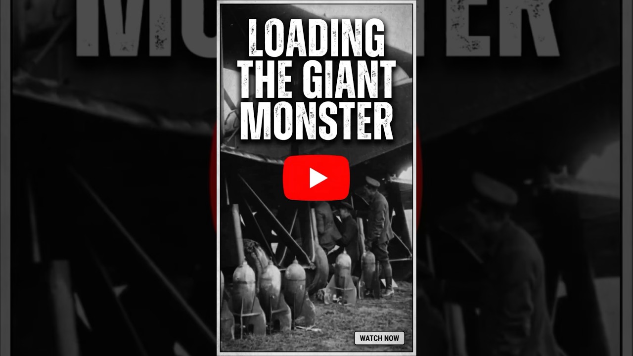 Arming the Giant: Inside a Secret WWI RAF Heavy Bomber Base (1918) 🪖✈️💥 #history