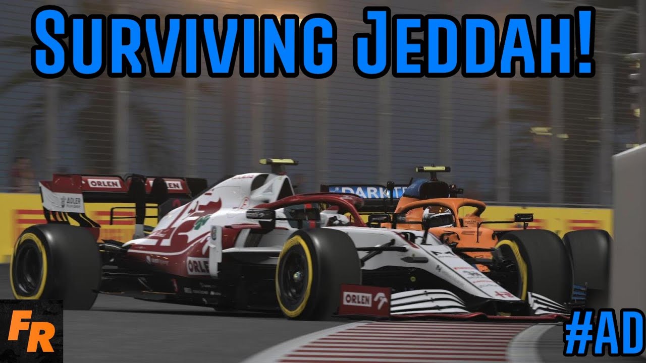 Surviving Jeddah In F1 2021 - Race The Studio Event (AD)