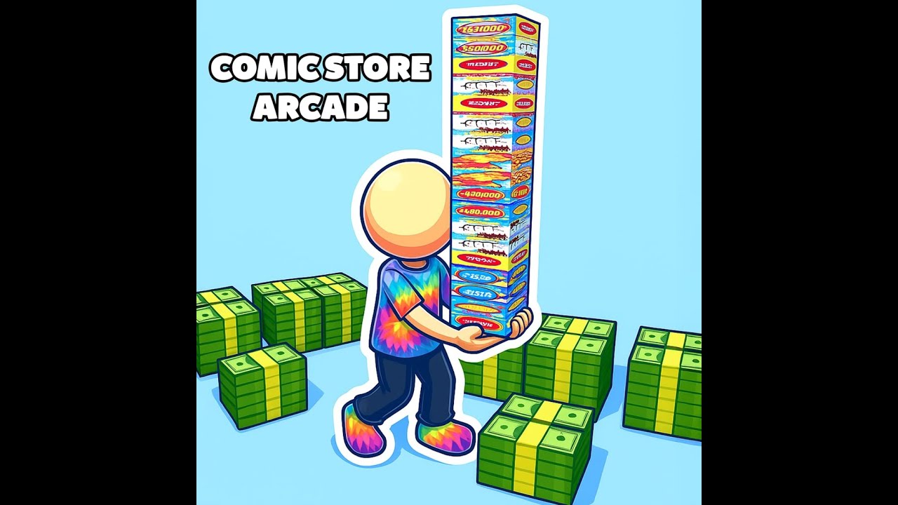 PlayStation5:Comic Store Arcade👌⚡😊Dirige Tu Propia Tienda Final Del Juego