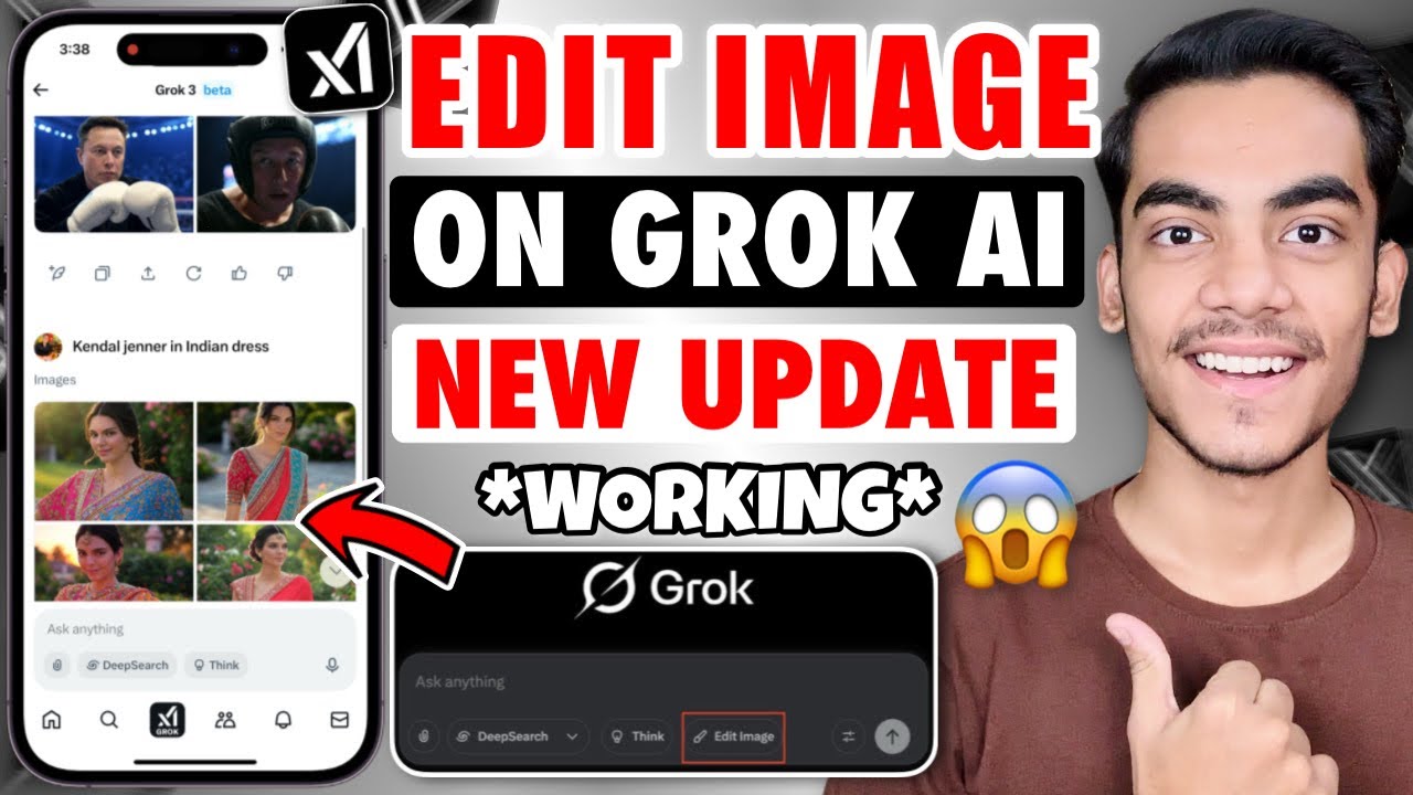 How To Edit Image With Grok Ai | How To Edit Pictures With Grok Ai Update | X Grok Ai Edit Images