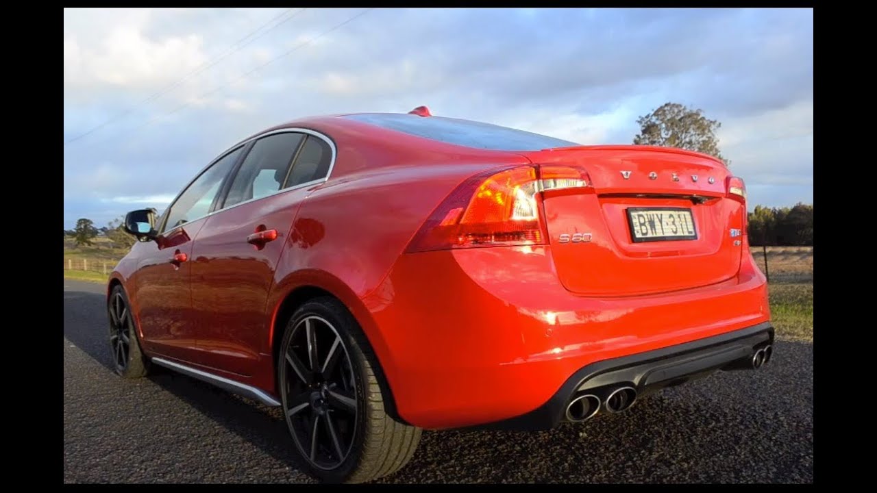 2012 Volvo S60 T6 Polestar start up and acceleration