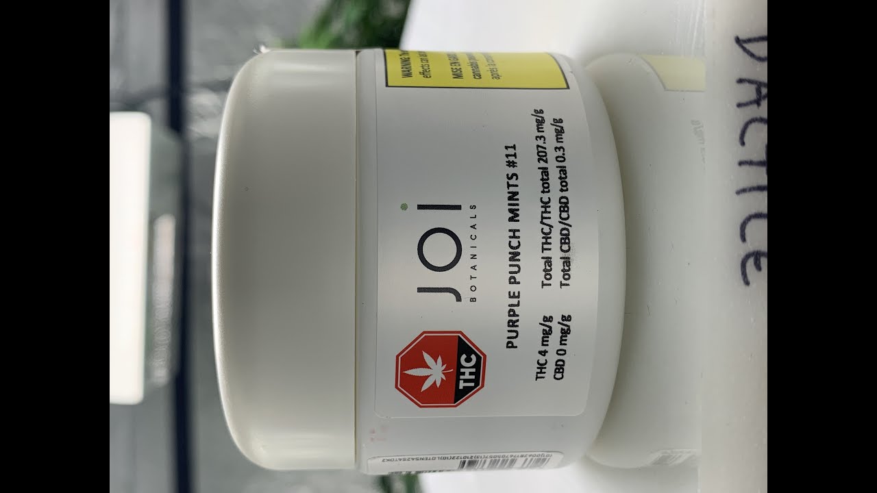 JOI PURPLE PUNCH MINTS#11 WEED REVIEW