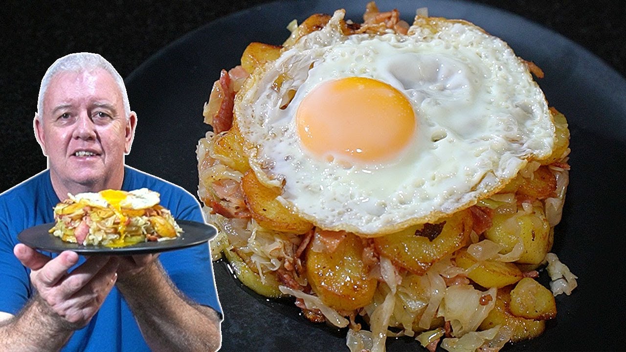 German Style Fried Potatoes Bratkartoffeln
