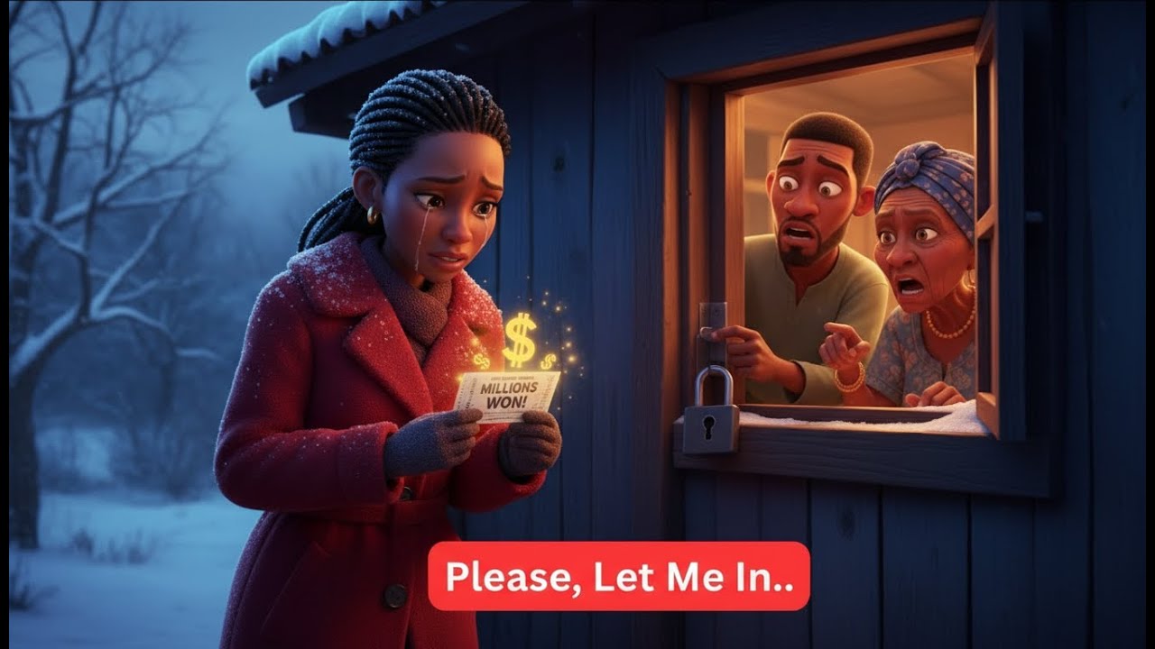 He Shut the Door on His Wife During Winter—Not Knowing She’d Just Won Millions #africanstories