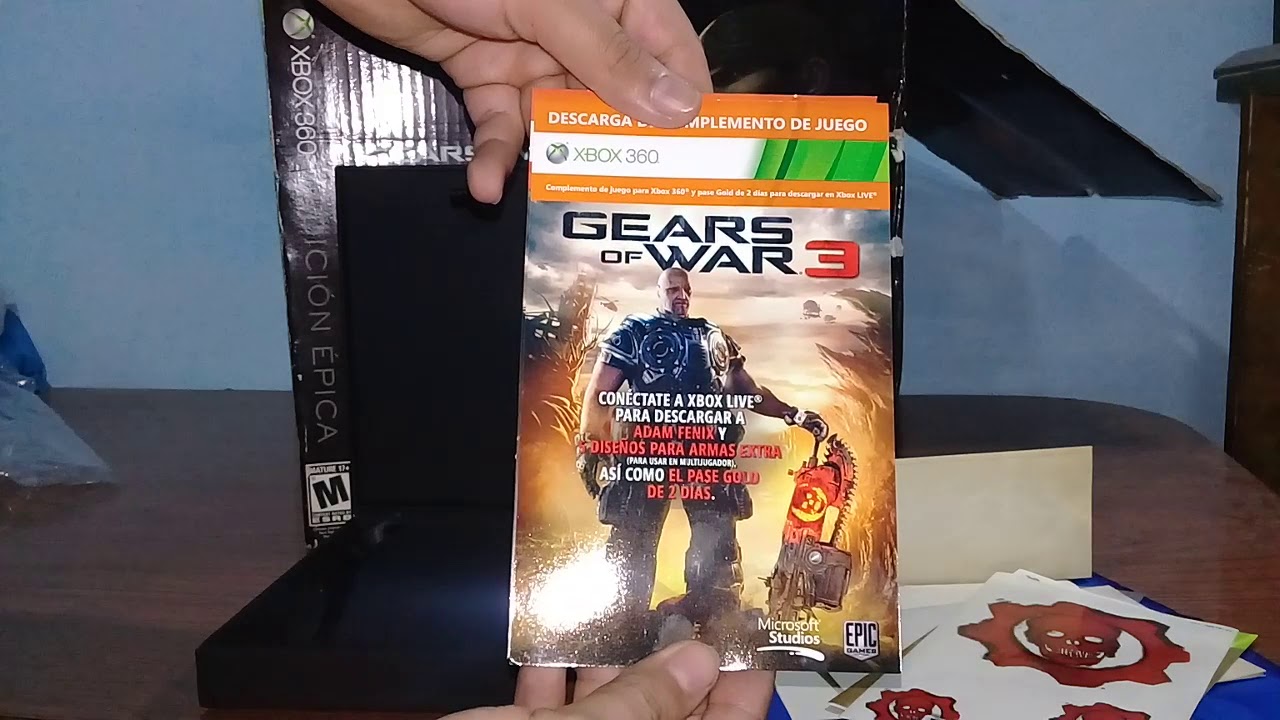 Gears of War 3: Edición Épica | Unboxing & Review