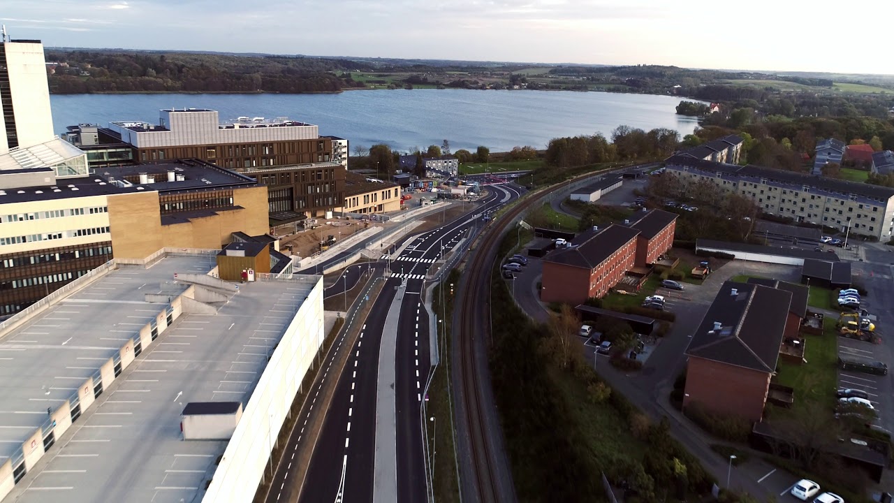 Viborg Baneby - Banevejen, oktober 2018
