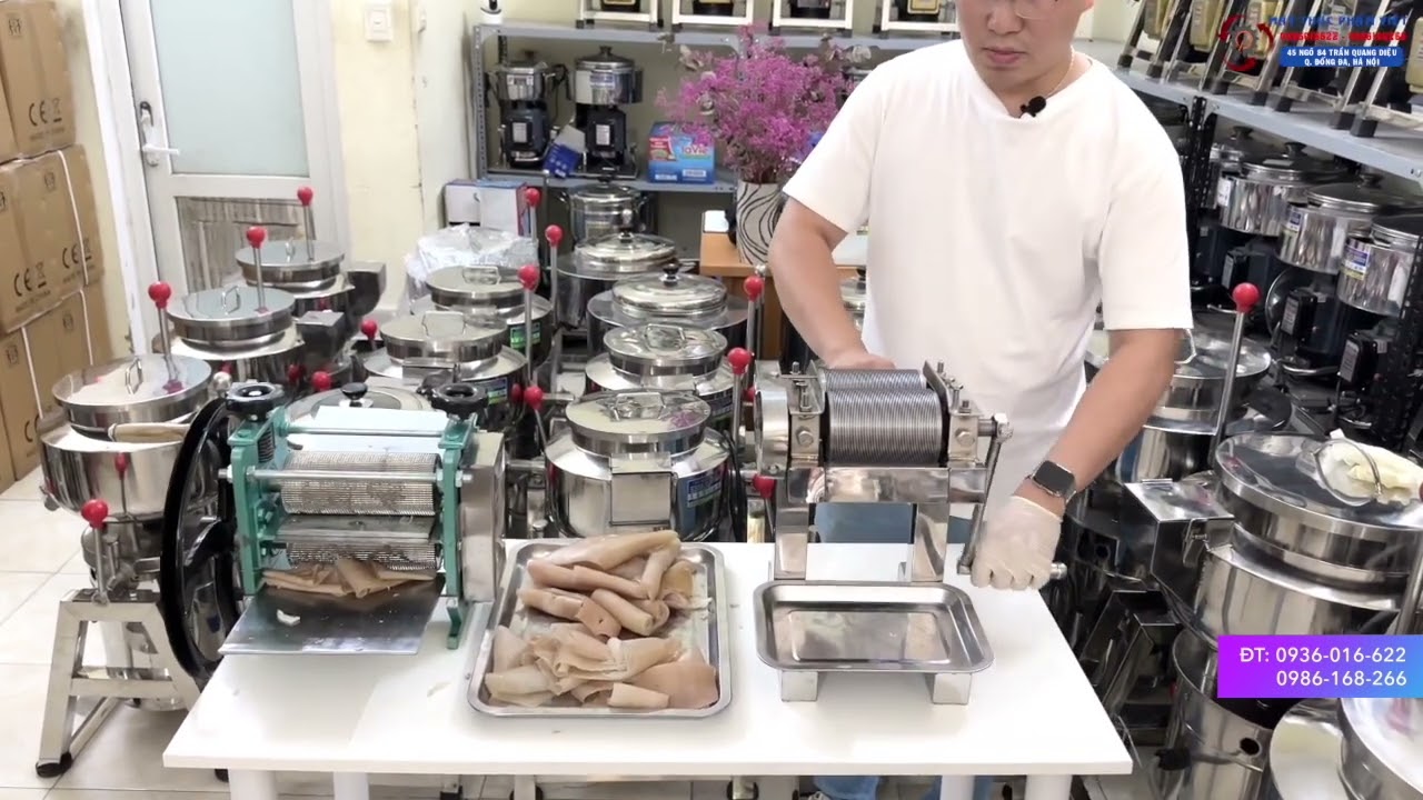 TỰ CHẾ MÁY CẮT BÌ HEO, MÁY THÁI MỎNG DA HEO DÙNG QUÁ HAY!!!