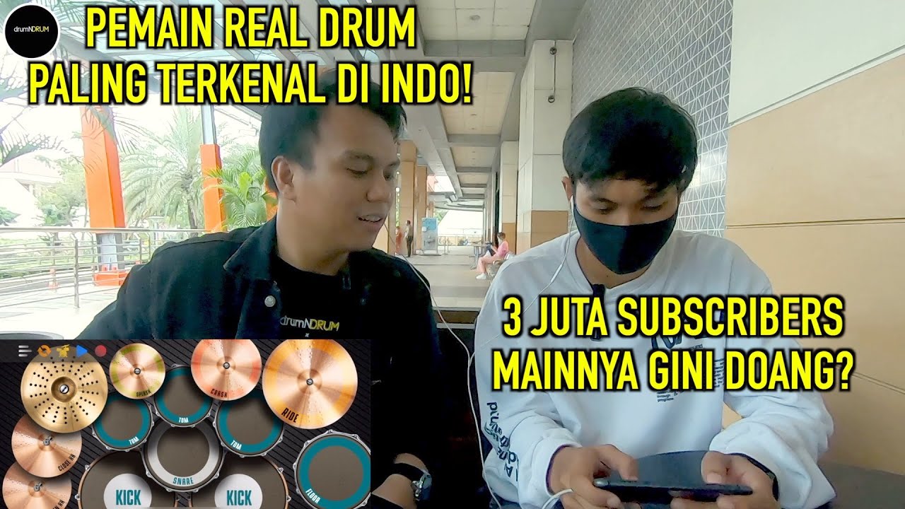 WAHYU HIDAYAT PLAYER REAL DRUM PALING TERKENAL DI INDONESIA! PERTAMA KALINYA CERITA DI drumNDRUM