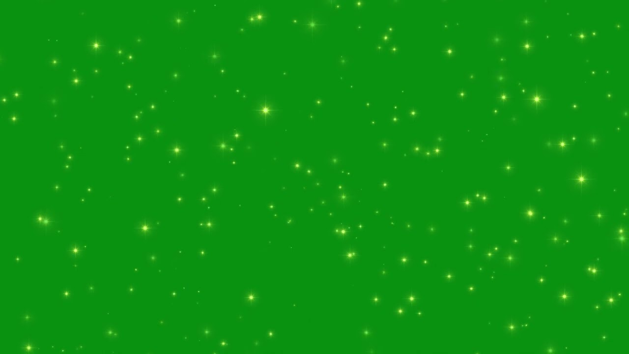 Star Particles Green Screen Background Video Effects HD &ndash; Free Download for Stunning Edits