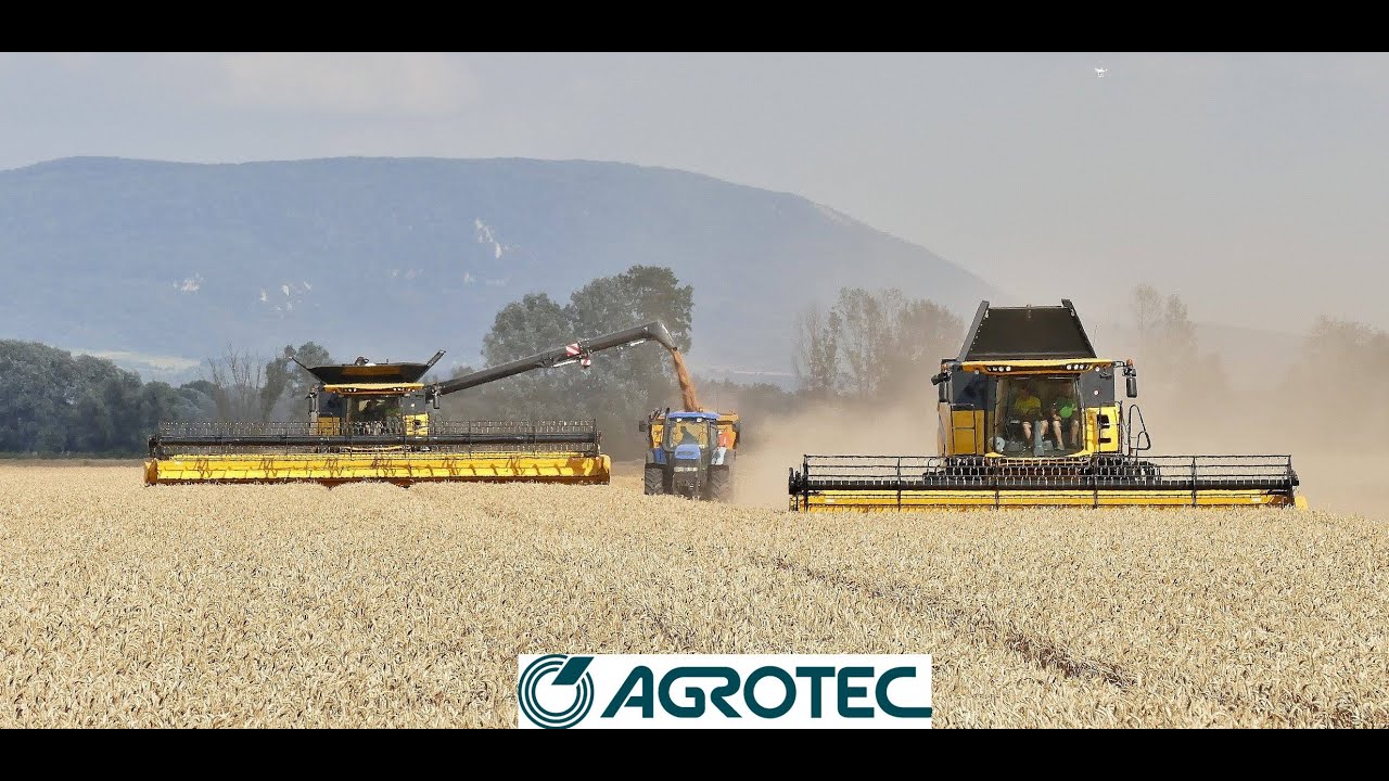 AGROTEC | NEW HOLLAND CR10.90 | CX8.85 | DEMO TOUR 2016