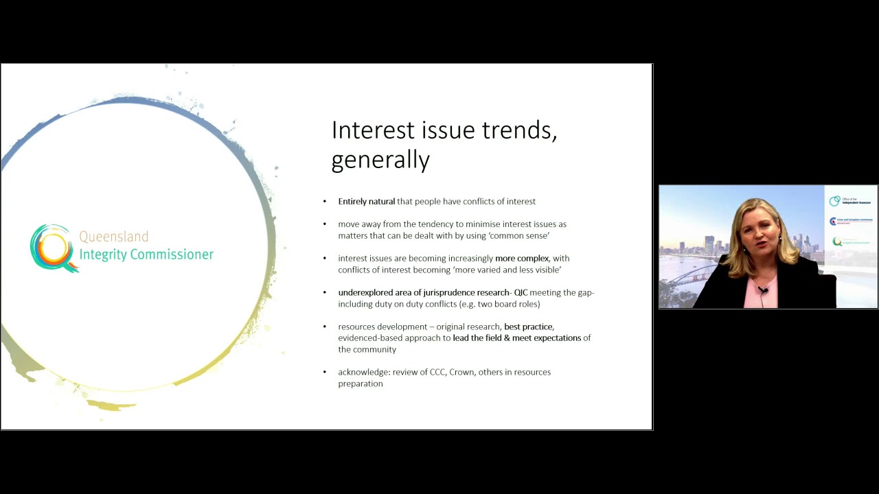 Part 1 of 4 | Local Government: Roles and Functions of Queensland Integrity Agencies, Live Webcast