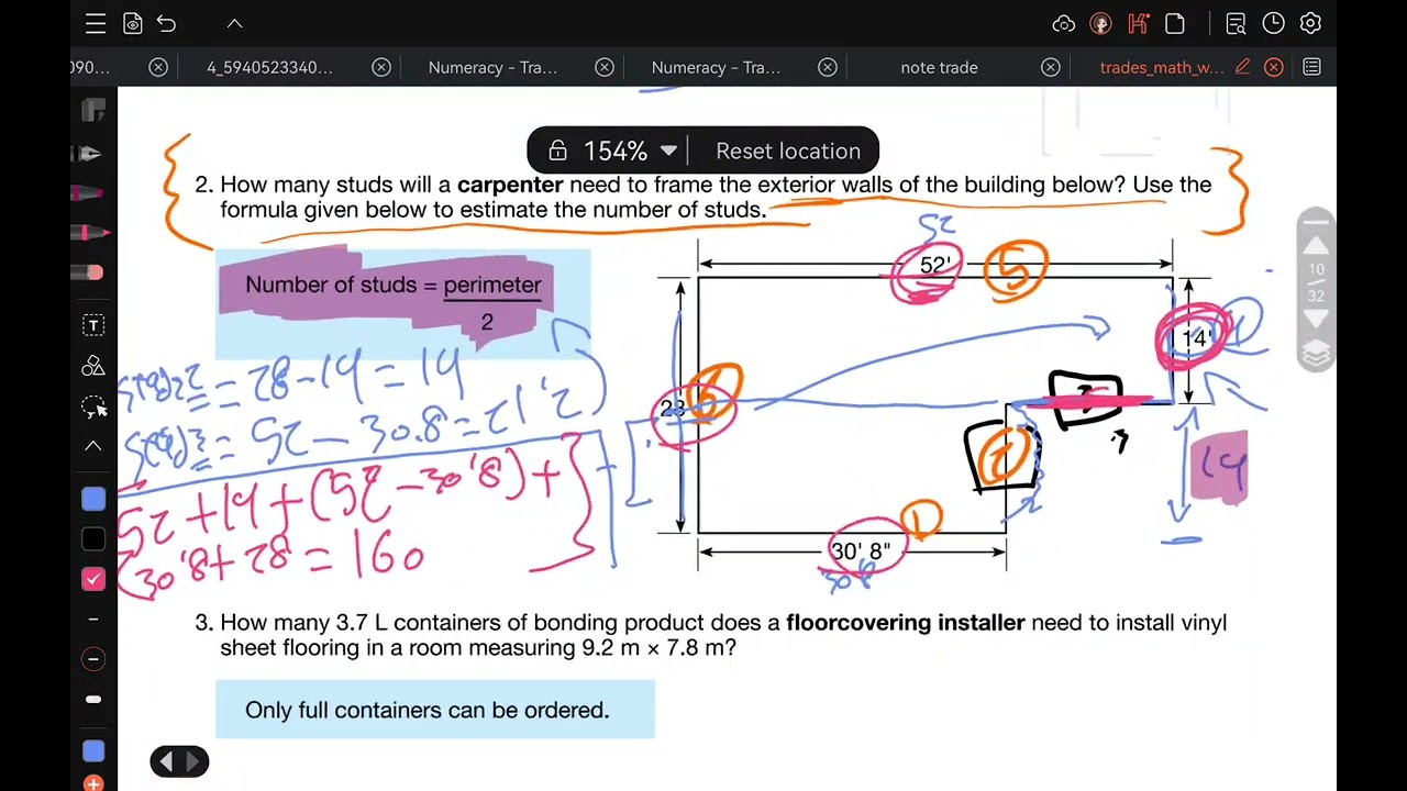 Step-by-Step Guide: Solving the Trades Math Workbook | Essential Skills for Apprenticeships - Part 1