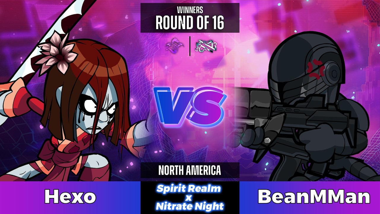 Hexo vs BeanMMan | Winners Round of 16 | Spirit Realm x Nitrate Night Collab