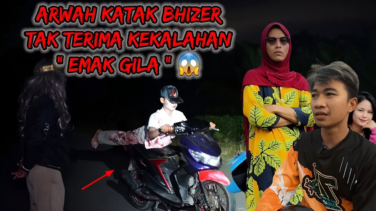 KATAK BHIZER VS EMAK GILA ! TIDAK TERIMA KALAH ARWAH KODAM BHIZER TANTANG EMAK GILA 😱