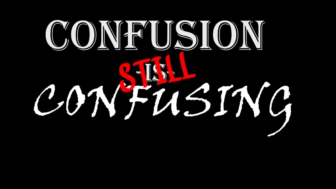 ConFusion Still Confusing - Episode One