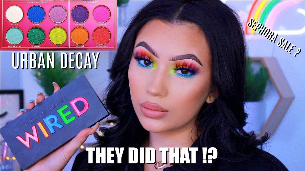 URBAN DECAY WIRED PALETTE | REVIEW & TUTORIAL