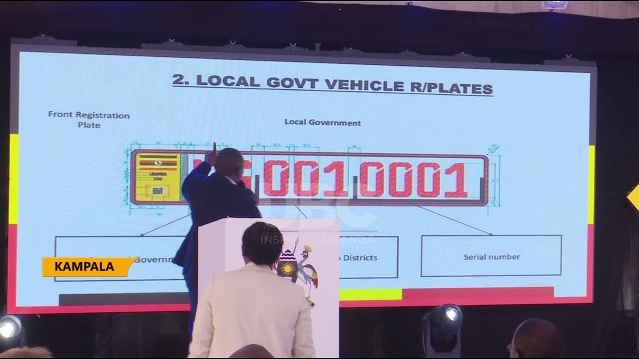 DIGITAL NUMBER PLATES IN UGANDA: MINISTRY OF TRANSPORT  LAUNCHES CAMPAIGN