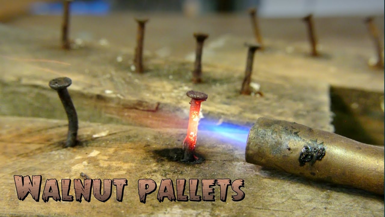 Removing stuck nails with a propane torch