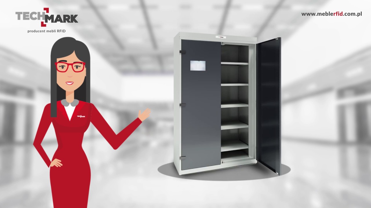 Techmark- szafa RFID z funkcją automatycznej ewidencji zdarzeń- JAK TO DZIAŁA?