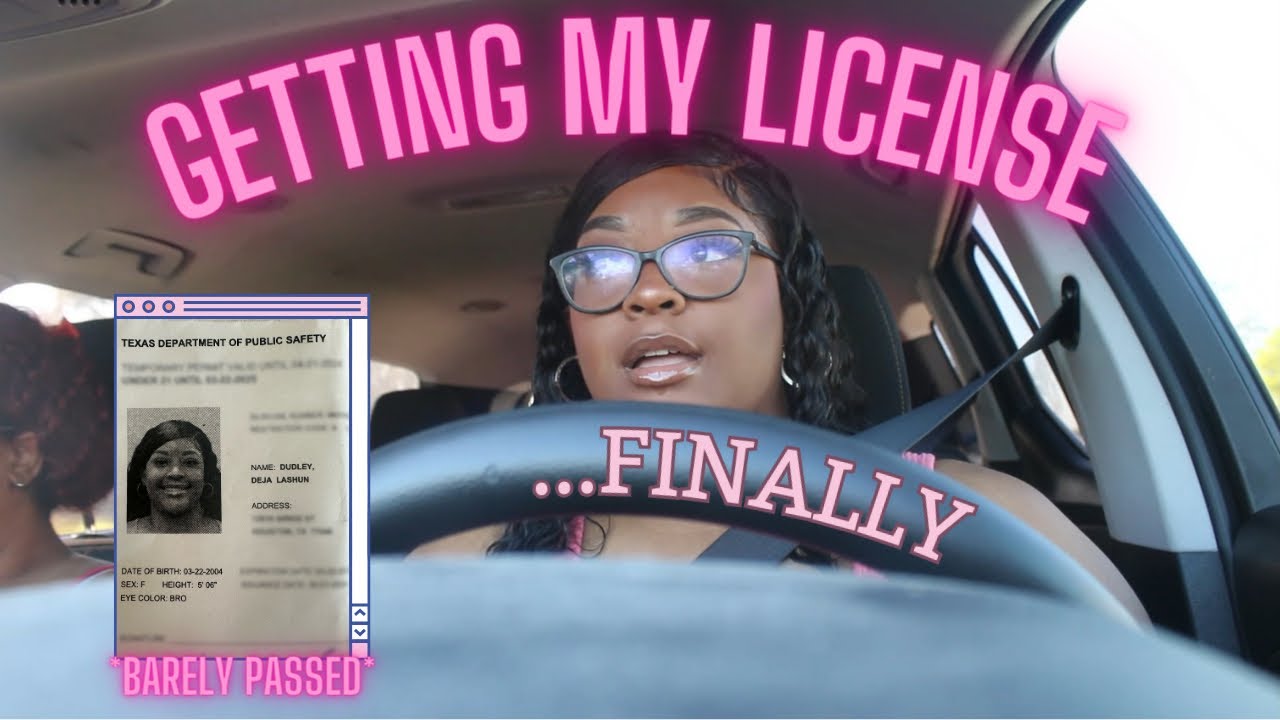 VLOG: GETTING MY DRIVER'S LICENSE...FINALLY + DRIVE WITH ME