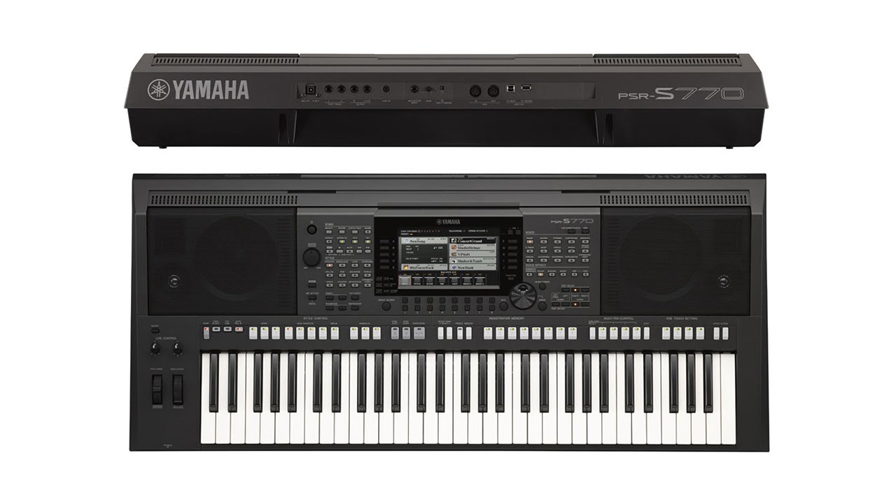 Yamaha PSR S770 - A cura di Paolo Stefano