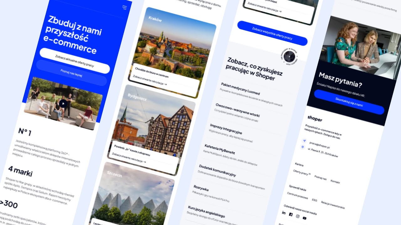 Working at Shoper. Explore the new career tab!