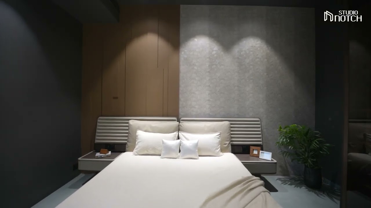 Designed to anchor the room || Built to elevate everyday rest || Studio Notch