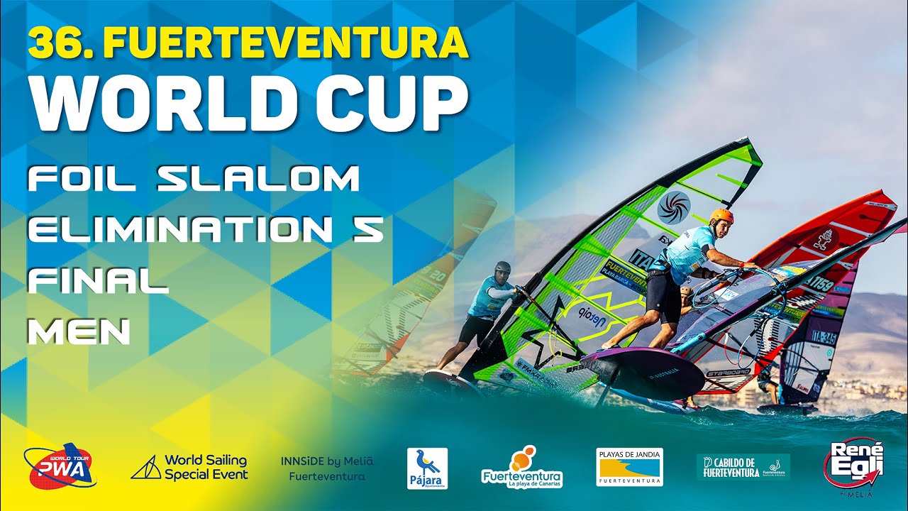 Foil Slalom Elimination 5 Final - Men - Fuerteventura World Cup 2024 | PWA World Tour