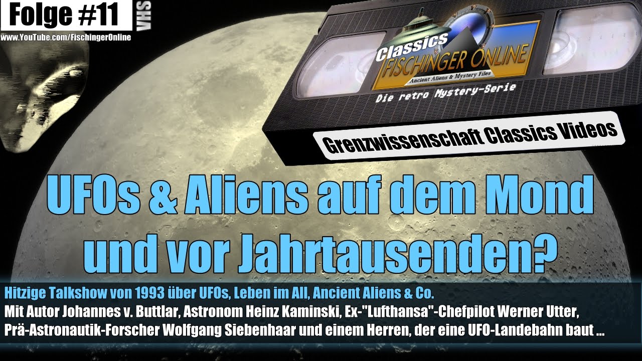 Grenzwissenschaft CLASSICS #11: UFO-Alarm bei Lufthansa, NASA und vor Jahrtausenden! TV-Talkshow '93
