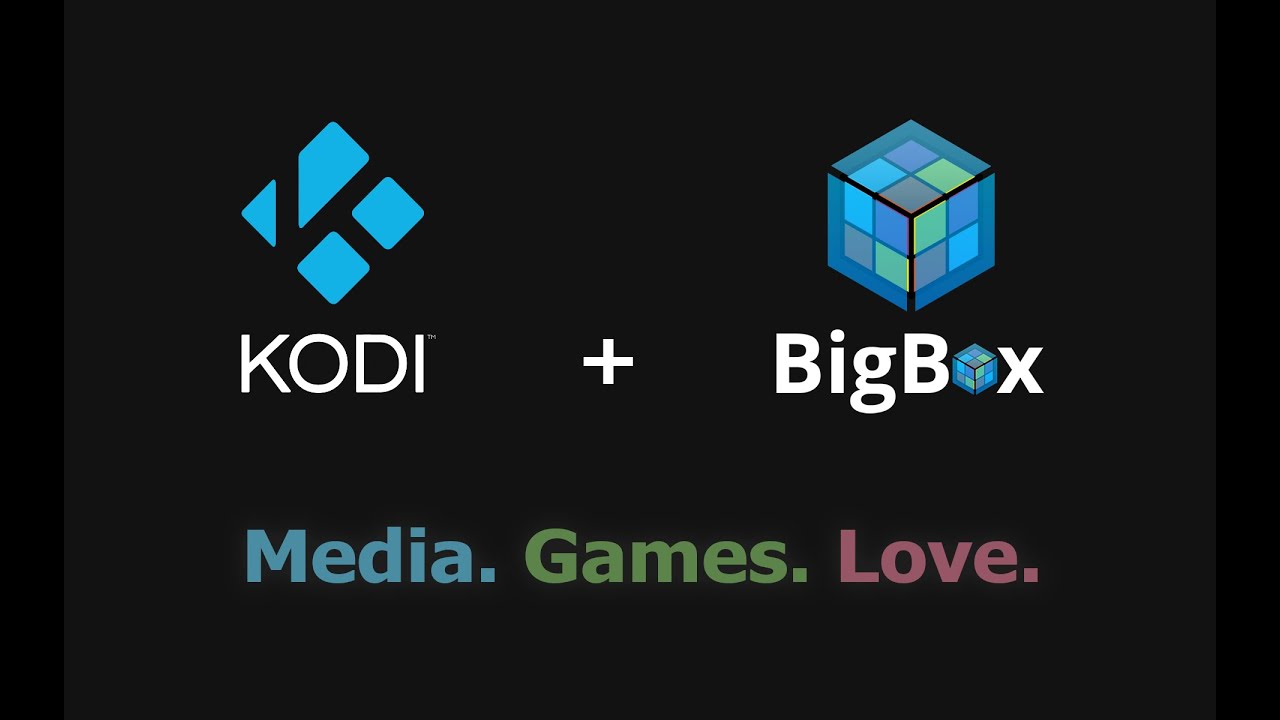 Kodi Games Library with Big Box