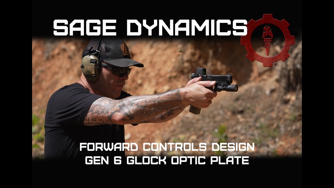 Пластина для крепления оптики Forward Controls Design Gen 6 Glock