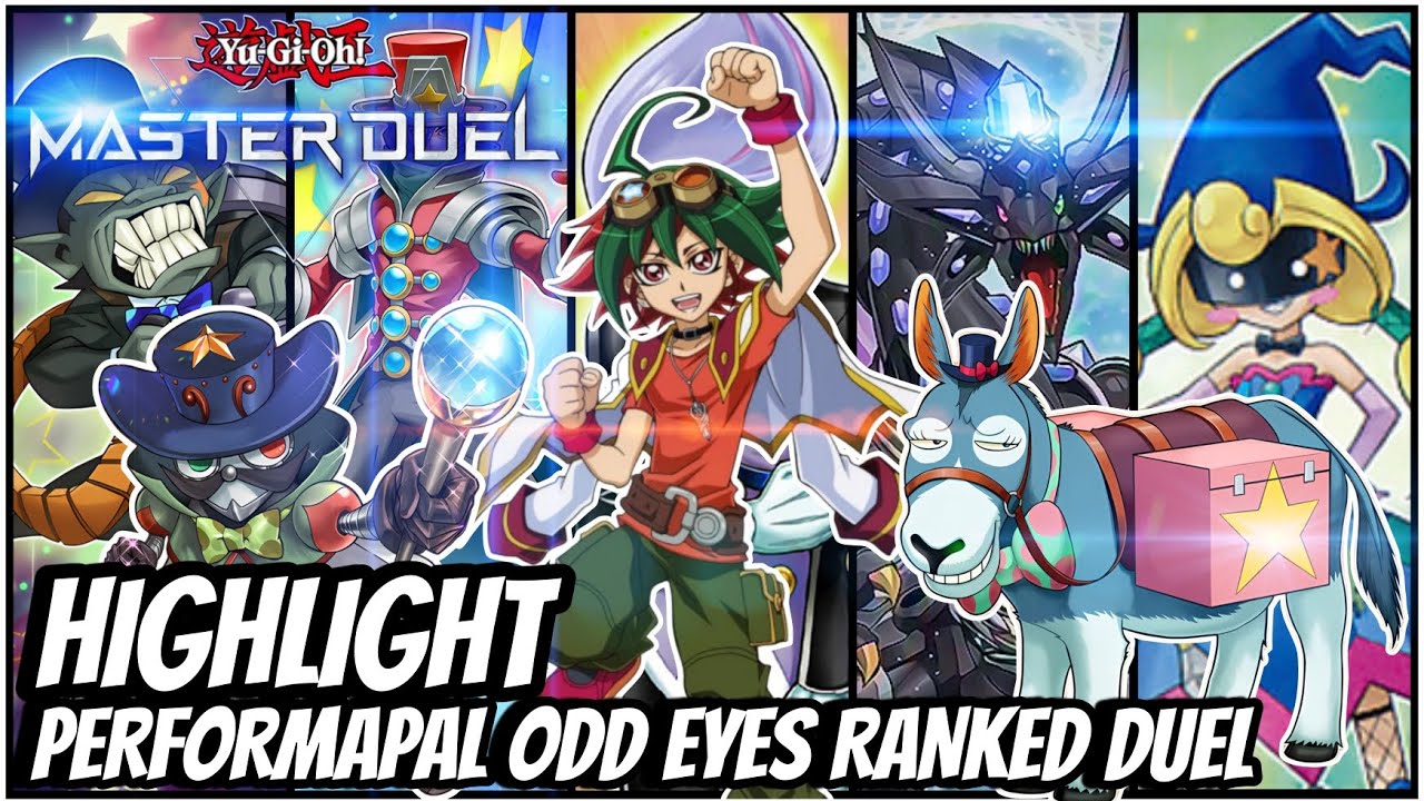Highlight Performapal Odd Eyes Ranked Duels Season 34 Yu-Gi-Oh! Master Duel