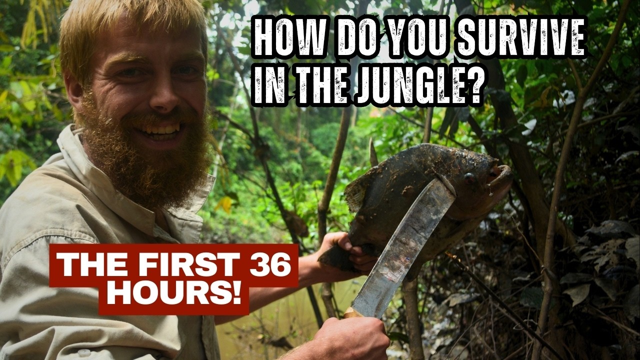 7 Days Alone in the Guyana Jungle (Solo Survival) | 36 Hours In - Amazon Rainforest