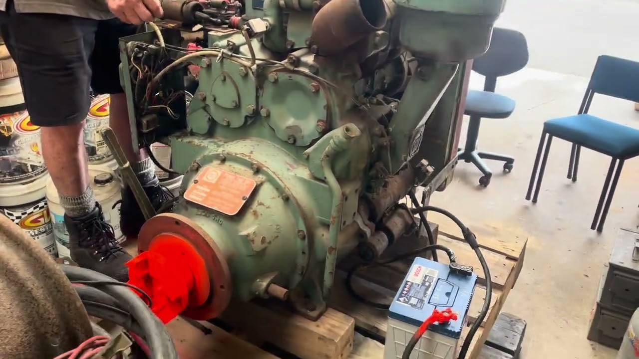 Starting a Detroit 2-53
