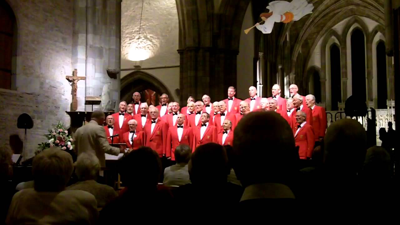 Kidderminster Male Choir Performing Calon Lan