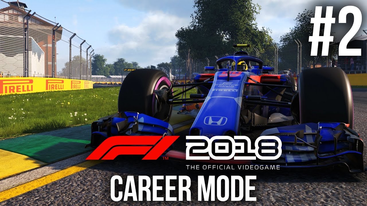 F1 2018 Career Mode Gameplay Walkthrough Part 2 - QUALIFYING AND RACE (Round 1)