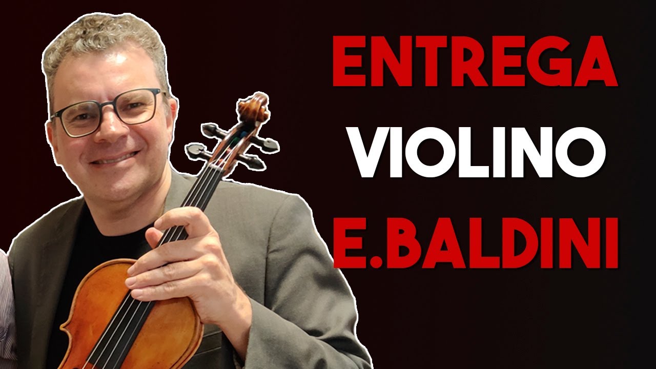 VIOLINO DE LUTHIER WILLIAN VASCONCELLOS | GUARNERI PLOWDEN | EMMANUELE BALDINI