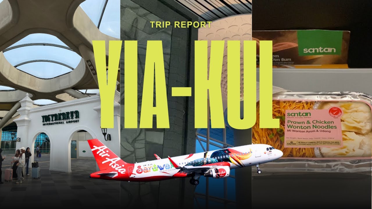 AIRASIA AK349 | Yogyakarta (YIA) to Kuala Lumpur (KUL) 