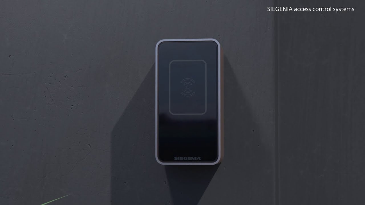 SIEGENIA EN: Product film access control systems