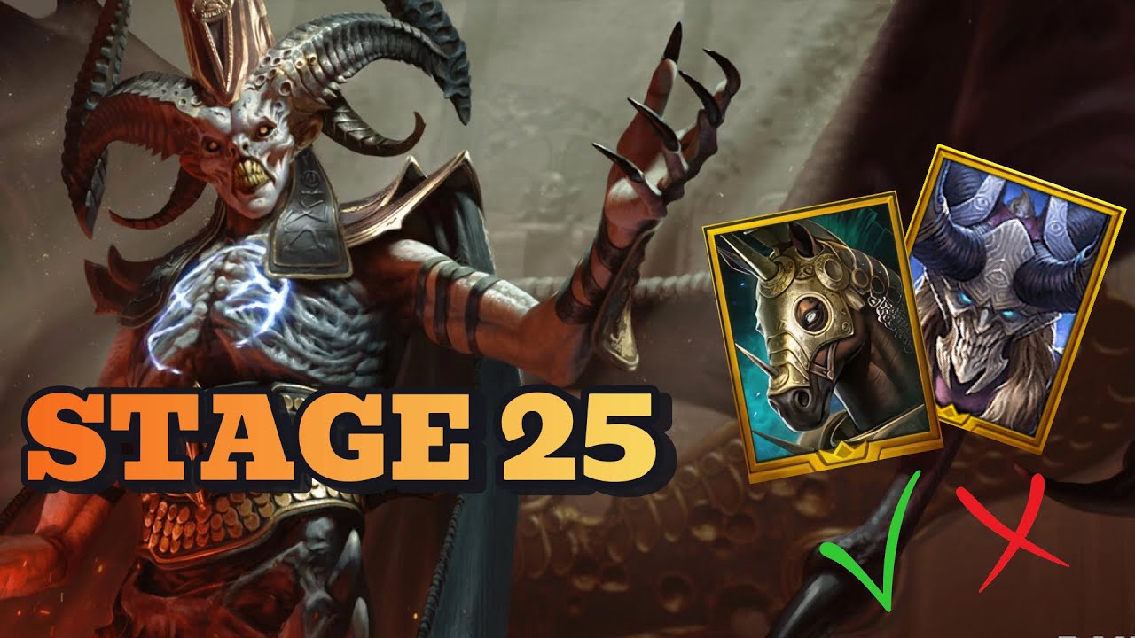 Clear Sand Devil Stage 25 With and Without Marius/Kymar - Raid Shadow Legends