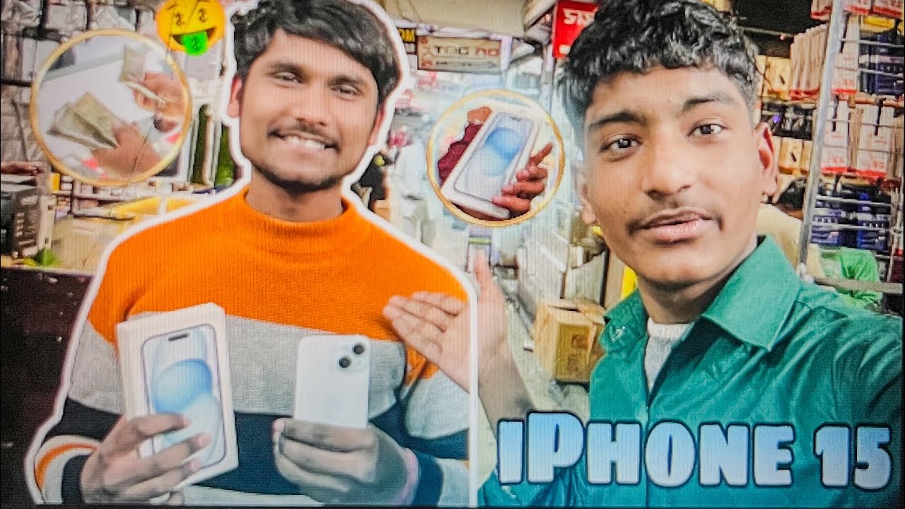 Akash bhai ke liye buy kiya iphone 15 😲 