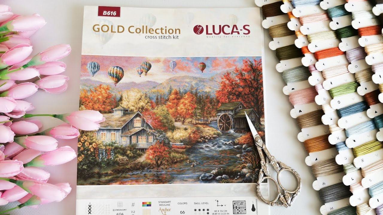 Новые СТАРТЫ и продвижения 🧵Вышивка крестиком. Luca-s, искусница, DIMENSIONS